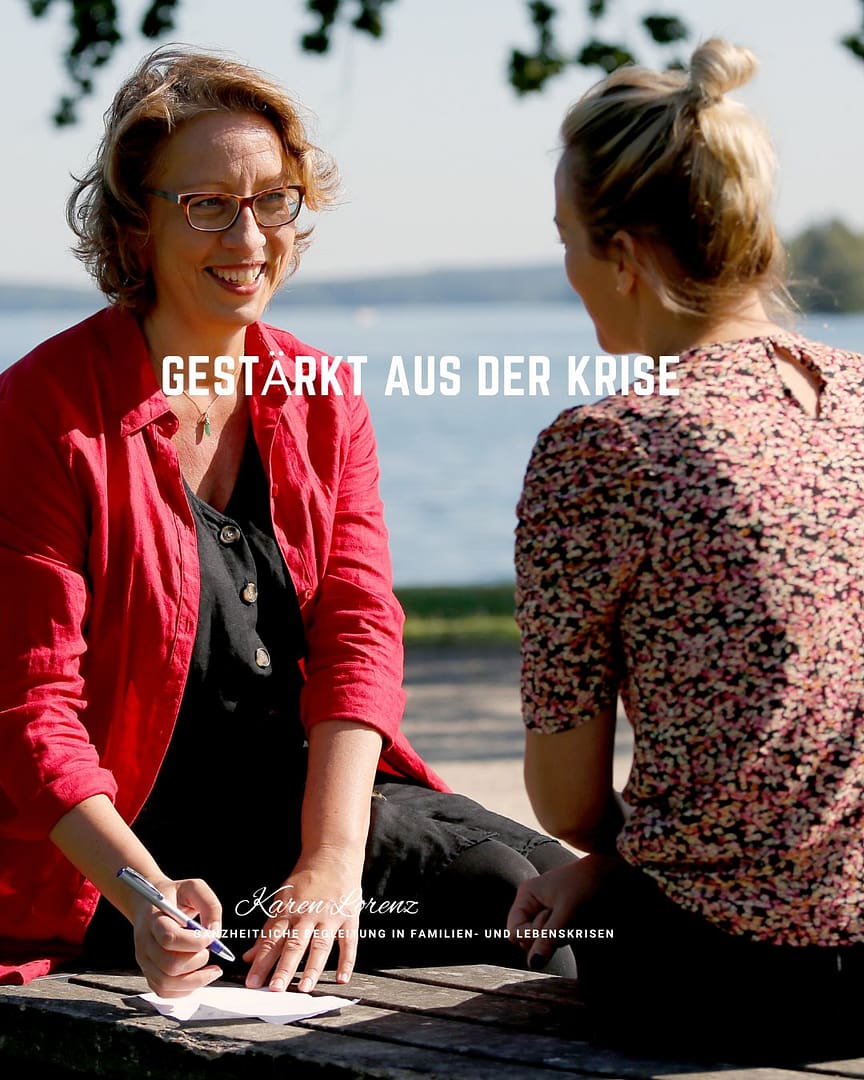 Erstgespräch - Karen im Gespräch draußen Lebenskrisen meistern